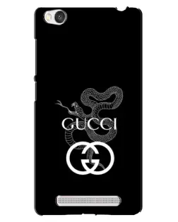 Чохол для Xiaomi Redmi 4A з картинкою «Gucci — срібна змія»