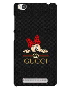 Чохол для Xiaomi Redmi 4A з картинкою «Мінні Маус Gucci — чорний»