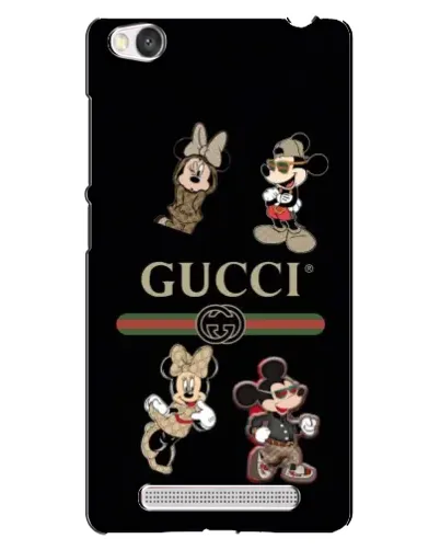 Чехол для Xiaomi Redmi 4A с картинкой «Gucci — герои Disney и монограмма» Чехол для Xiaomi Redmi 4A с картинкой «Gucci — герои Disney и монограмма»