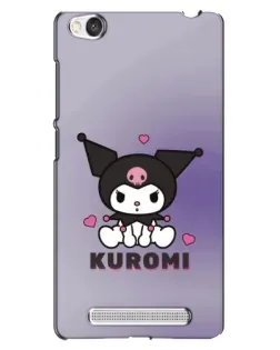 Чехол для Xiaomi Redmi 4A с картинкой «Kuromi — фиолетовый арт»