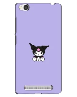 Чехол для Xiaomi Redmi 4A с картинкой «Kuromi — фиолетовый минимализм»