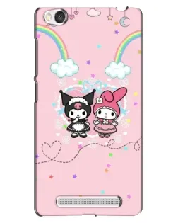 Чехол для Xiaomi Redmi 4A с картинкой «My Melody и Kuromi»
