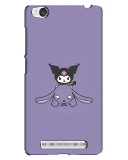 Чехол для Xiaomi Redmi 4A с картинкой «Kuromi на лиловом фоне»