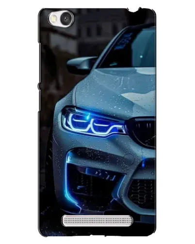 Чехол для Xiaomi Redmi 4A с картинкой «Взгляд BMW с синими фарами» Чехол для Xiaomi Redmi 4A с картинкой «Взгляд BMW с синими фарами»