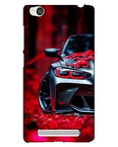 Чехол для Xiaomi Redmi 4A с картинкой «Спортивная BMW и цветы» Чехол для Xiaomi Redmi 4A с картинкой «Спортивная BMW и цветы»