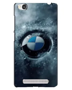 Чехол для Xiaomi Redmi 4A с картинкой «Логотип BMW — лед»