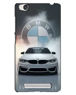 Чехол для Xiaomi Redmi 4A с картинкой «BMW в белом дыму»