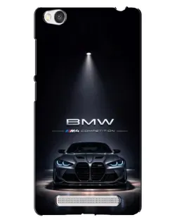 Чехол для Xiaomi Redmi 4A с картинкой «BMW сквозь ночной город»