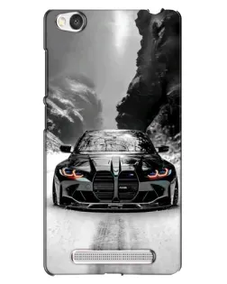 Чехол для Xiaomi Redmi 4A с картинкой «BMW — акварельный дрифт»