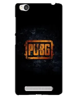 Чехол для Xiaomi Redmi 4A с картинкой «PUBG — золотой логотип»