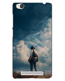 Чехол для Xiaomi Redmi 4A с картинкой «Герой PUBG на скале»