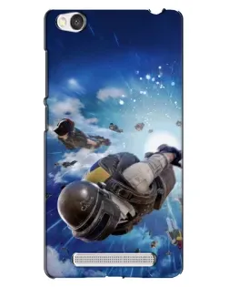 Чехол для Xiaomi Redmi 4A с картинкой «Десант PUBG — прыжок»