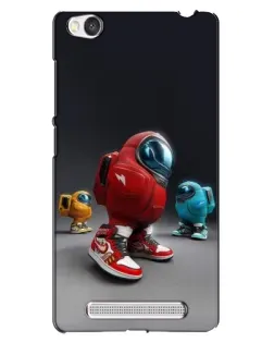 Чехол для Xiaomi Redmi 4A с картинкой «Among Us — 3D стиль»