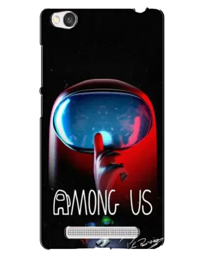 Чехол для Xiaomi Redmi 4A с картинкой «Красный импостер — макро» Чехол для Xiaomi Redmi 4A с картинкой «Красный импостер — макро»