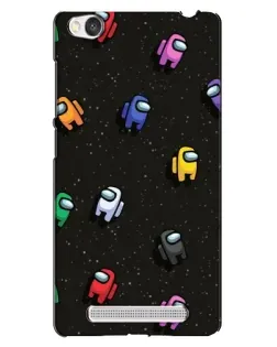 Чехол для Xiaomi Redmi 4A с картинкой «Космический паттерн Among Us»