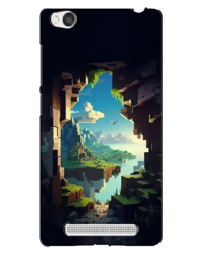 Чехол для Xiaomi Redmi 4A с картинкой «Вид из пещеры»