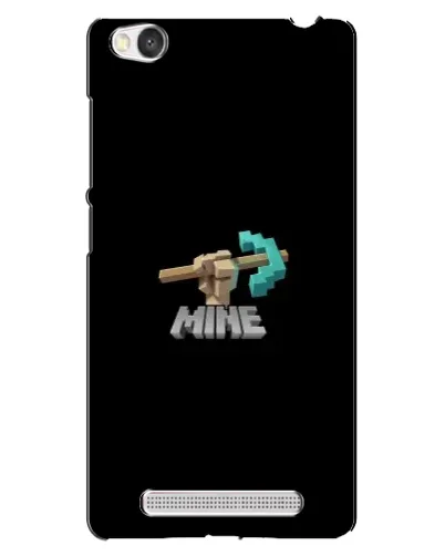 Чехол для Xiaomi Redmi 4A с картинкой «Алмазная кирка»