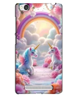 Чехол для Xiaomi Redmi 4A с картинкой «Радуга и единороги» Чехол для Xiaomi Redmi 4A с картинкой «Радуга и единороги»