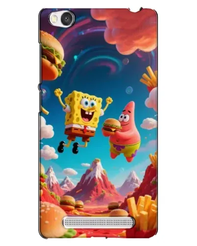 Чехол для Xiaomi Redmi 4A с картинкой «Космический фастфуд»