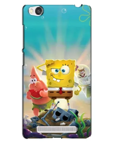 Чехол для Xiaomi Redmi 4A с картинкой «Спанч Боб победитель»