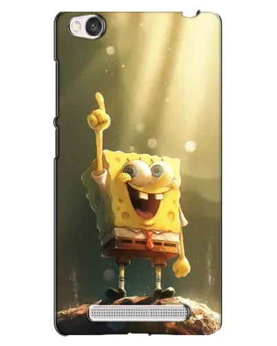 Чехол для Xiaomi Redmi 4A с картинкой «Сияющий Спанч Боб»