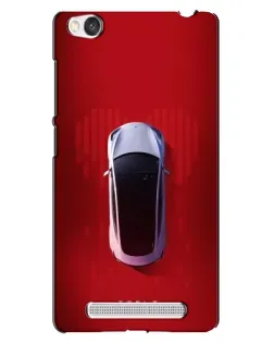 Чехол для Xiaomi Redmi 4A с картинкой «Tesla Top View»