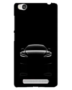 Чехол для Xiaomi Redmi 4A с картинкой «Силуэт Tesla Night»