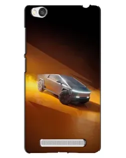 Чехол для Xiaomi Redmi 4A с картинкой «Cybertruck в пустыне»