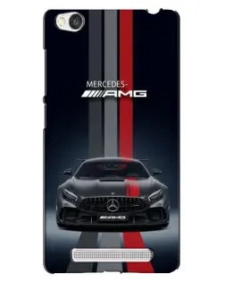 Чохол для Xiaomi Redmi 4A з картинкою «Mercedes — білий карбон»