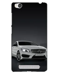 Чехол для Xiaomi Redmi 4A с картинкой «Mercedes AMG GT Silver»