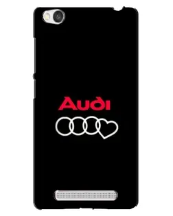 Чохол для Xiaomi Redmi 4A з картинкою «Логотип Audi Heart»