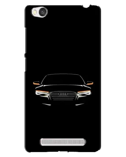Чехол для Xiaomi Redmi 4A с картинкой «Audi — ночной контур»