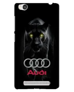 Чохол для Xiaomi Redmi 4A з картинкою «Пантера та Audi»