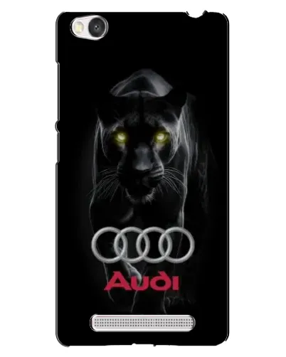 Чехол для Xiaomi Redmi 4A с картинкой «Пантера и Audi»