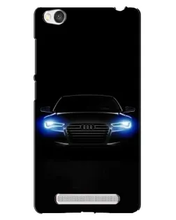 Чохол для Xiaomi Redmi 4A з картинкою «Audi в неоні»