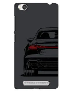 Чохол для Xiaomi Redmi 4A з картинкою «Задня частина Audi — арт»