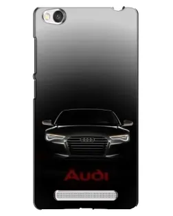 Чохол для Xiaomi Redmi 4A з картинкою «Audi — градієнтний контур»