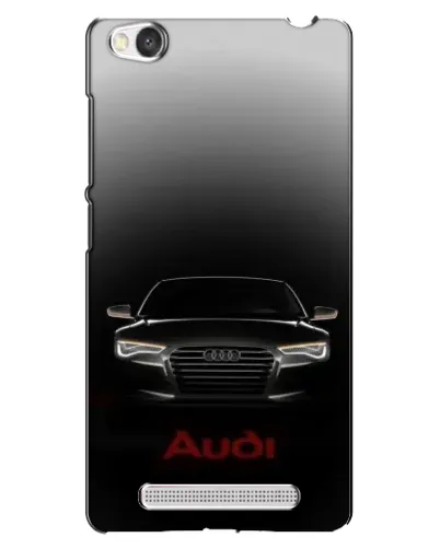 Чехол для Xiaomi Redmi 4A с картинкой «Audi — градиентный контур»