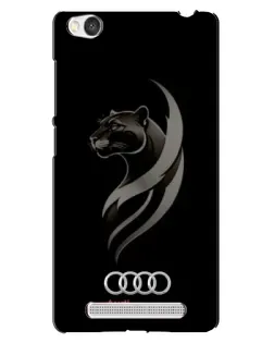 Чохол для Xiaomi Redmi 4A з картинкою «Графіка — пантера та Audi»