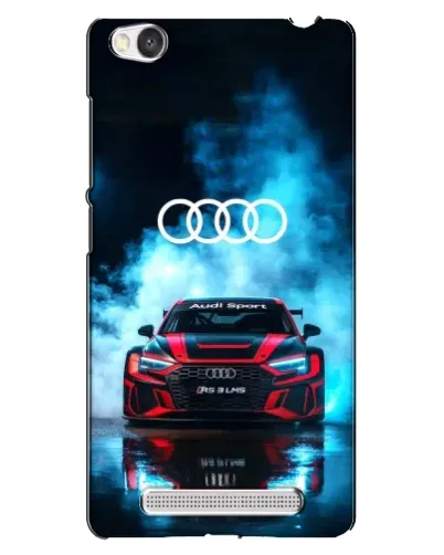 Чехол для Xiaomi Redmi 4A с картинкой «Audi Sport — неон»