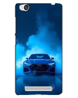 Чохол для Xiaomi Redmi 4A з картинкою «Audi — блакитна енергія»