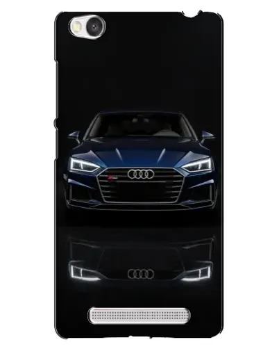 Чехол для Xiaomi Redmi 4A с картинкой «Audi — ночное отражение»