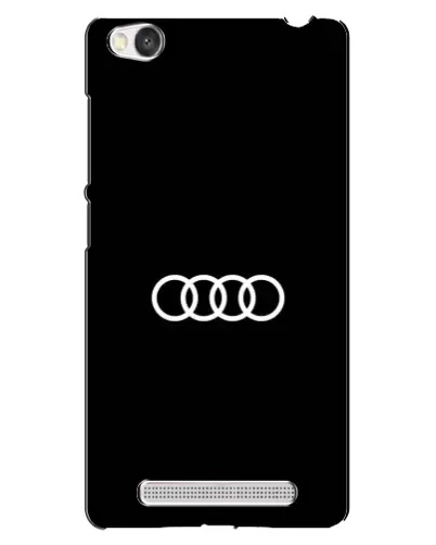 Чехол для Xiaomi Redmi 4A с картинкой «Audi White Logo»