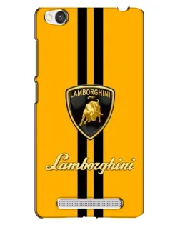 Чохол для Xiaomi Redmi 4A з картинкою «Lamborghini Stripe жовтий»