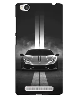 Чехол для Xiaomi Redmi 4A с картинкой «Lamborghini симметрия дорог»