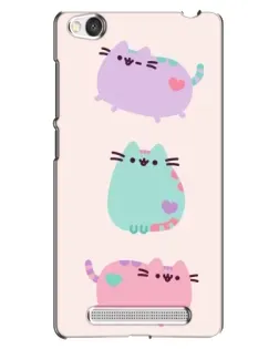 Чохол для Xiaomi Redmi 4A з картинкою «Pusheen тріо» Чохол для Xiaomi Redmi 4A з картинкою «Pusheen тріо»