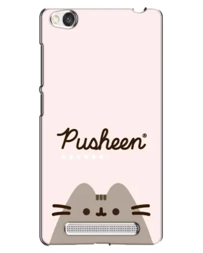 Чехол для Xiaomi Redmi 4A с картинкой «Pusheen логотип»