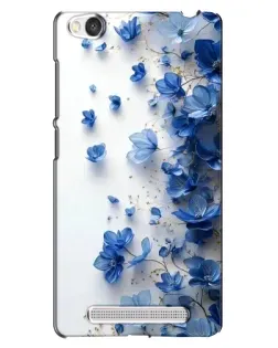 Чехол для Xiaomi Redmi 4A с картинкой «Голубой цветочный каскад» Чехол для Xiaomi Redmi 4A с картинкой «Голубой цветочный каскад»