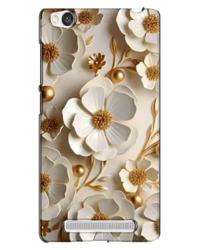 Чехол для Xiaomi Redmi 4A с картинкой «Белие бумажние  цвети»