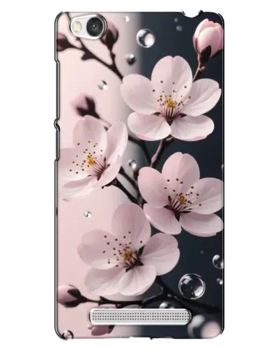 Чехол для Xiaomi Redmi 4A с картинкой «Нежная сакура и капли» Чехол для Xiaomi Redmi 4A с картинкой «Нежная сакура и капли»